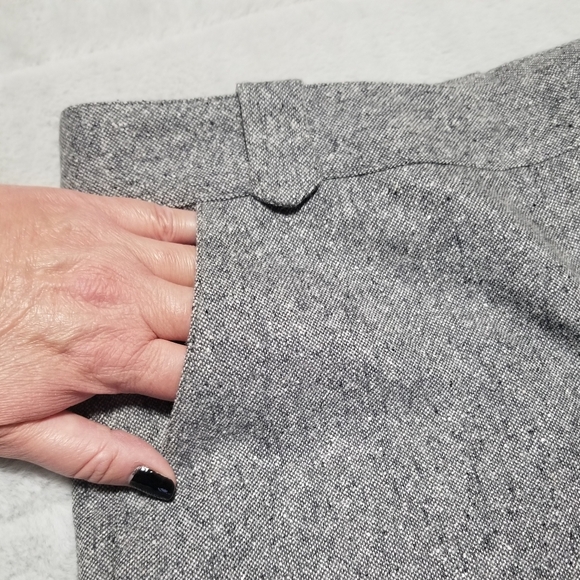 Josef Size 10 Grey Wide Leg Midi Shorts - Picture 7 of 10